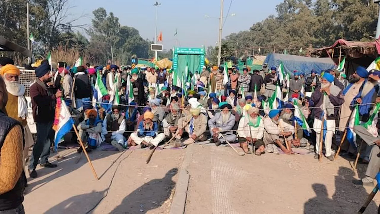 Farmers Protest Live: दोपहर 12 बजे दिल्ली की तरफ कूच करेंगे 101 किसान, अंबाला में इंटरनेट सेवाएं बंद