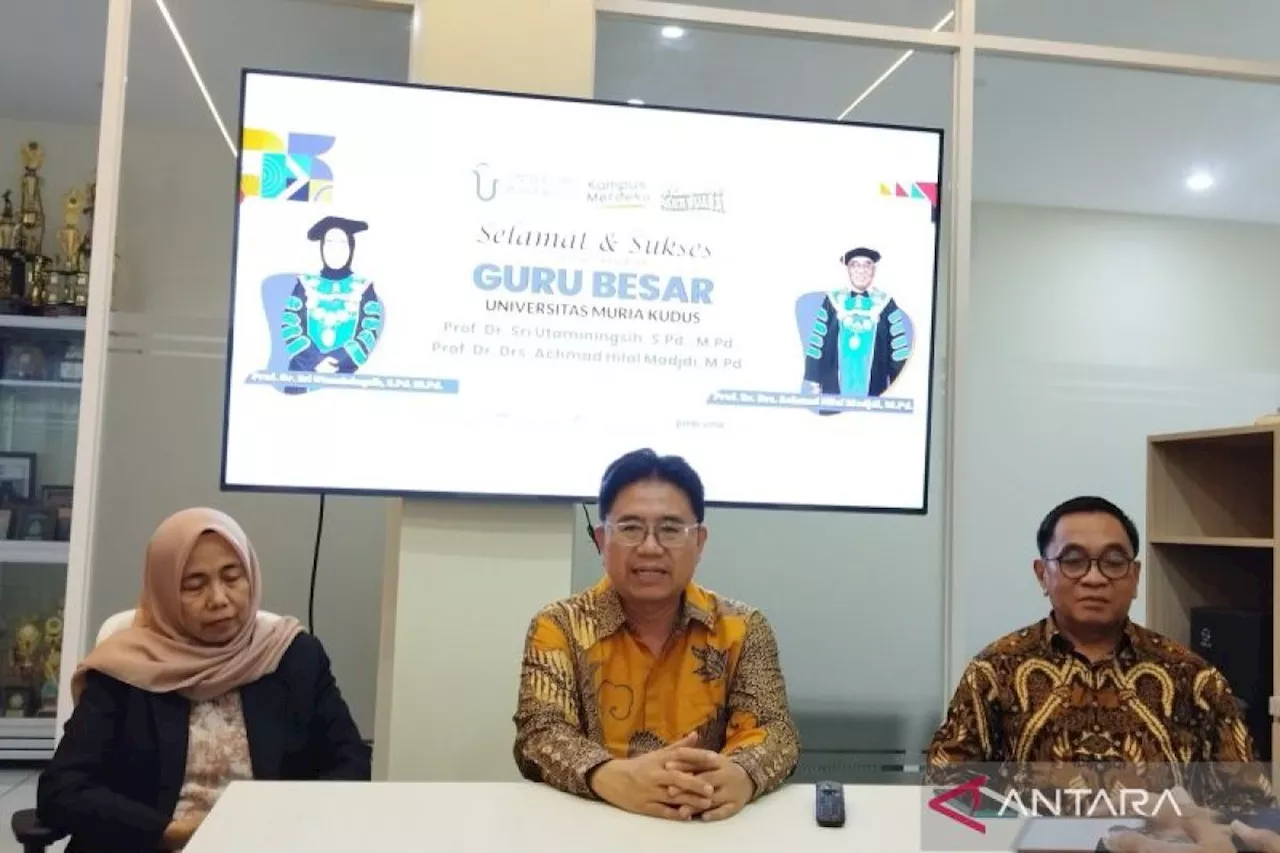 UMK Kudus untuk pertama kalinya miliki guru besar