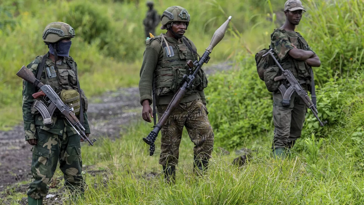 Fighting in eastern Congo between army and rebels intensifies ahead of peace talks Sunday