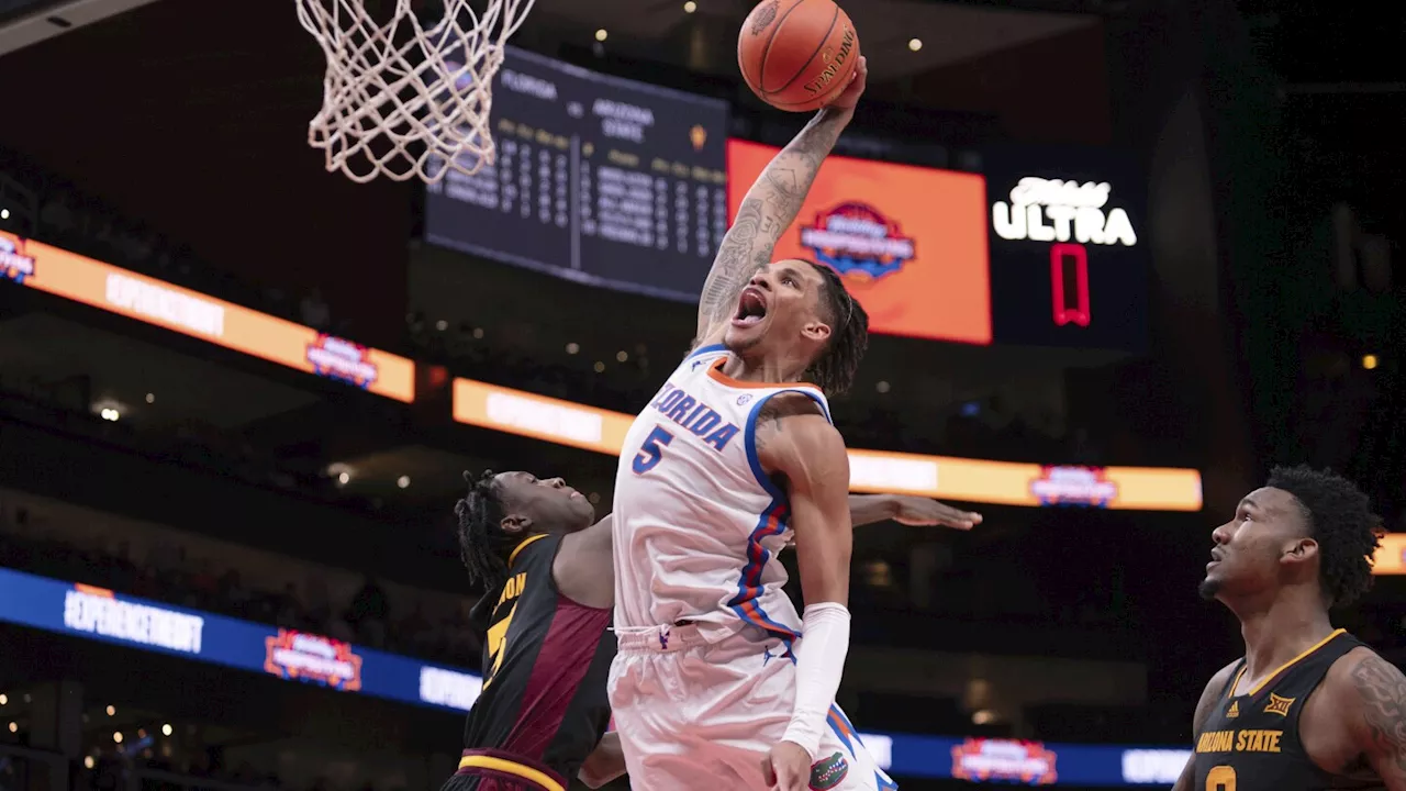 No. 9 Florida handles Arizona State, moves to 10-0 for first time in a decade