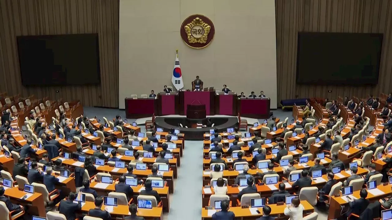 South Korea’s parliament votes to impeach President Yoon Suk Yeol over his martial law order