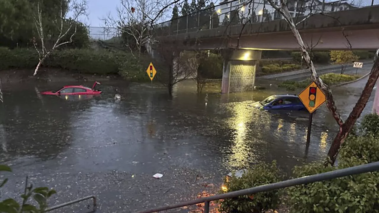 Storms encase Iowa and eastern Nebraska in ice and generate rare tornado warning in San Francisco