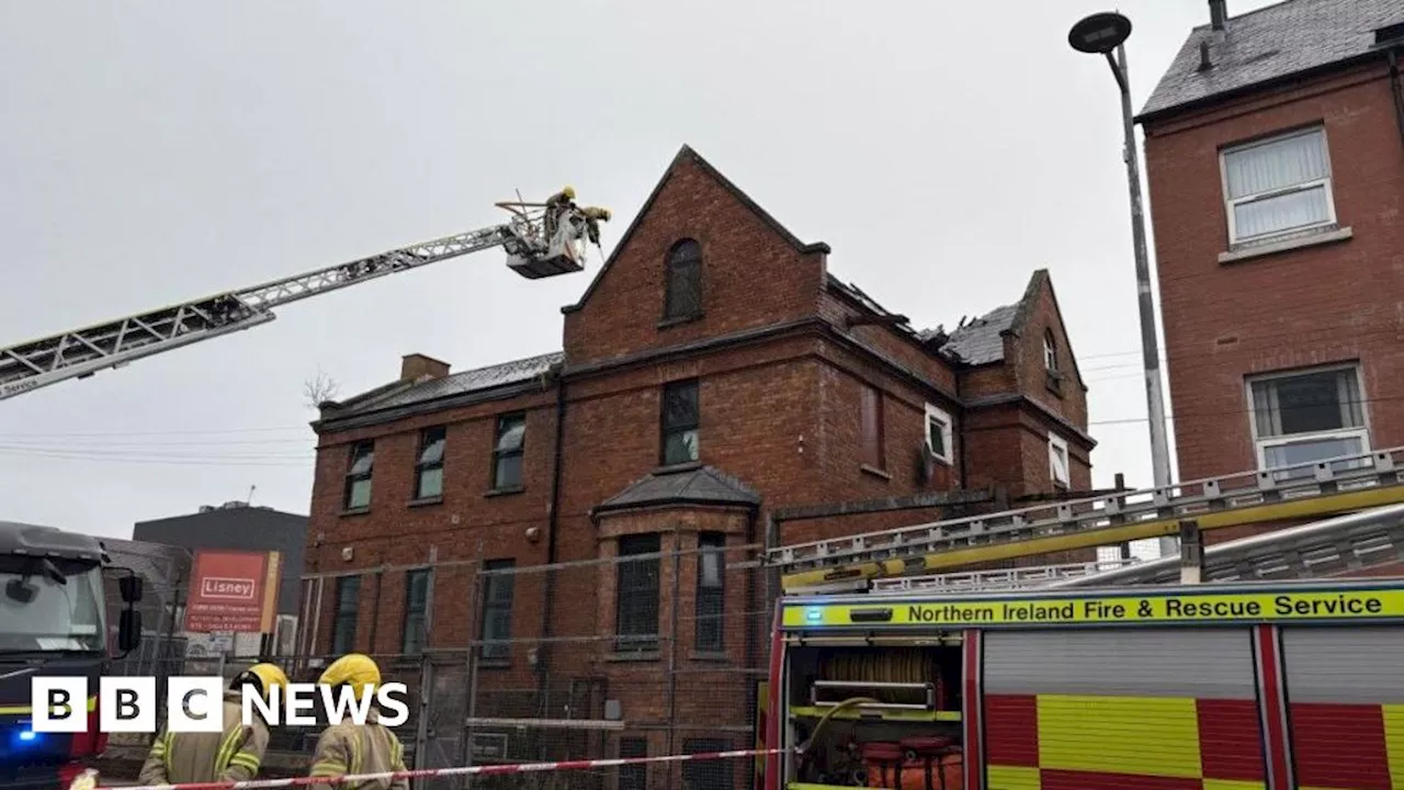 Portadown: Fire at old police station 'deliberate'