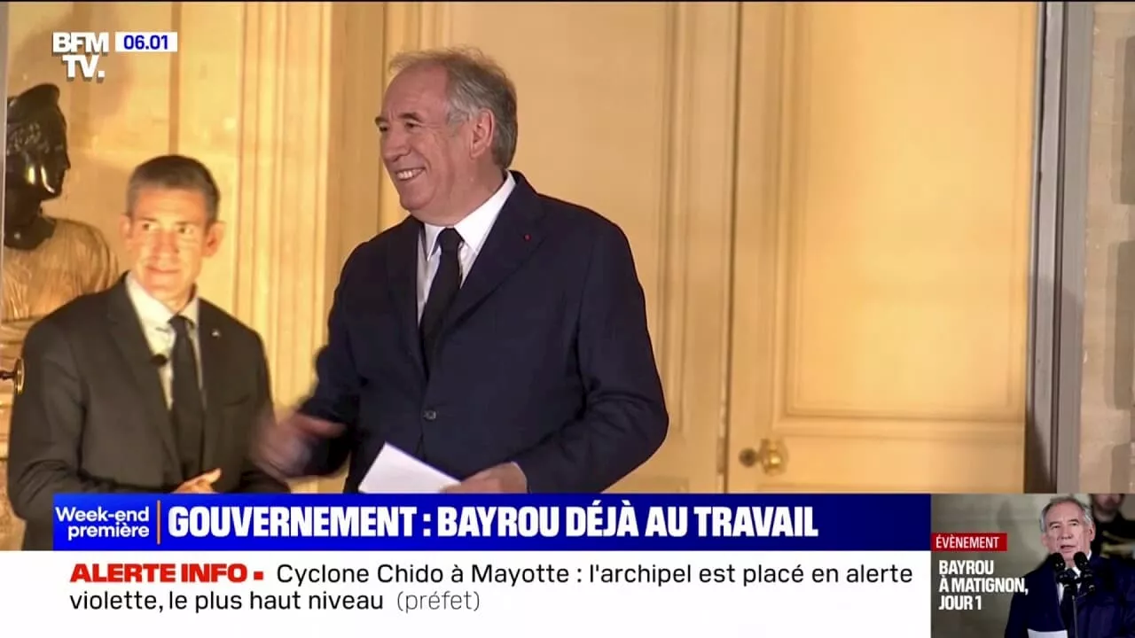 François Bayrou a débuté ses consultations pour former un nouveau gouvernement