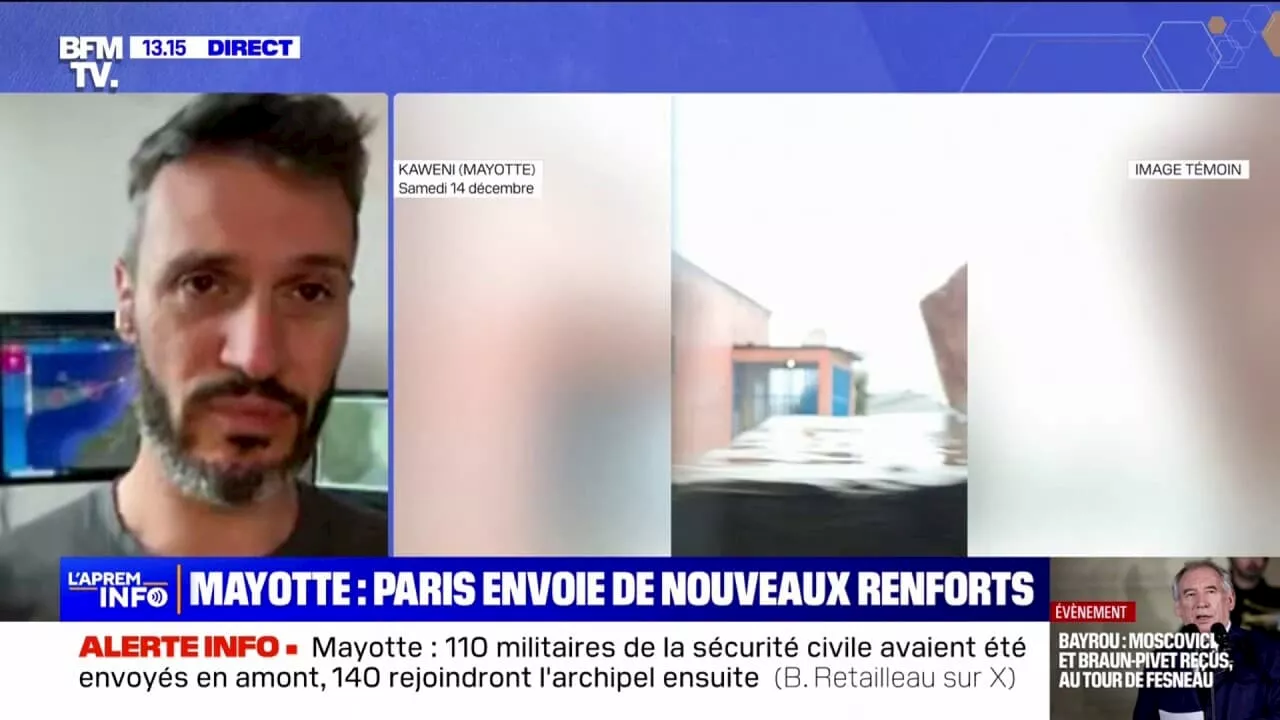 Mayotte: après le passage du cyclone Chido, 'la situation est apocalyptique'