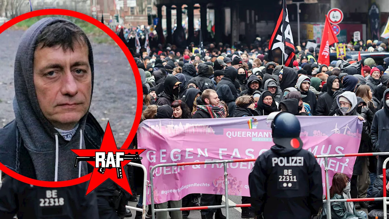 Bei Demo in Berlin: Polizei verwechselt RBB-Tonmann mit RAF-Terrorist