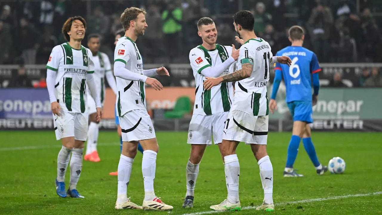 Borussia Mönchengladbach: Ein Fohlen-Profi ragte gegen Kiel heraus