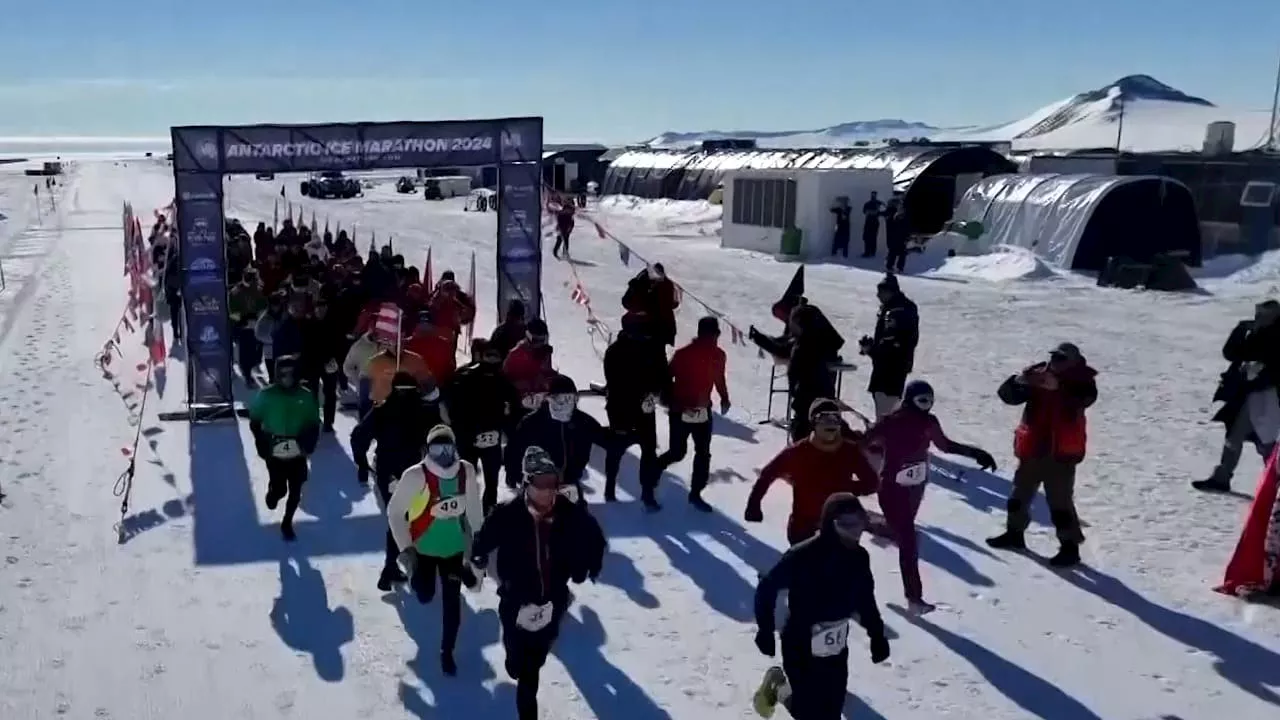 Temperaturen unter -10°C: Der südlichste Marathon der Welt