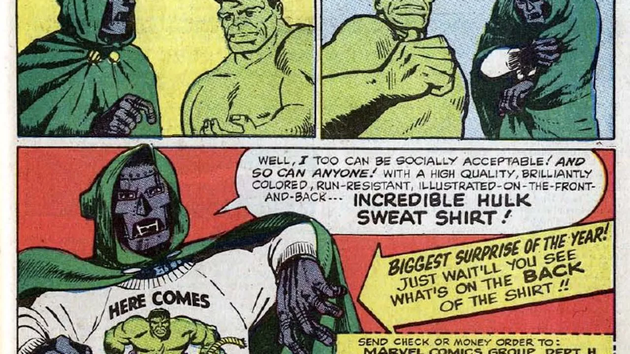 Ryan North Says Doctor Doom Wearing Hulk T-Shirt Is Marvel Canon