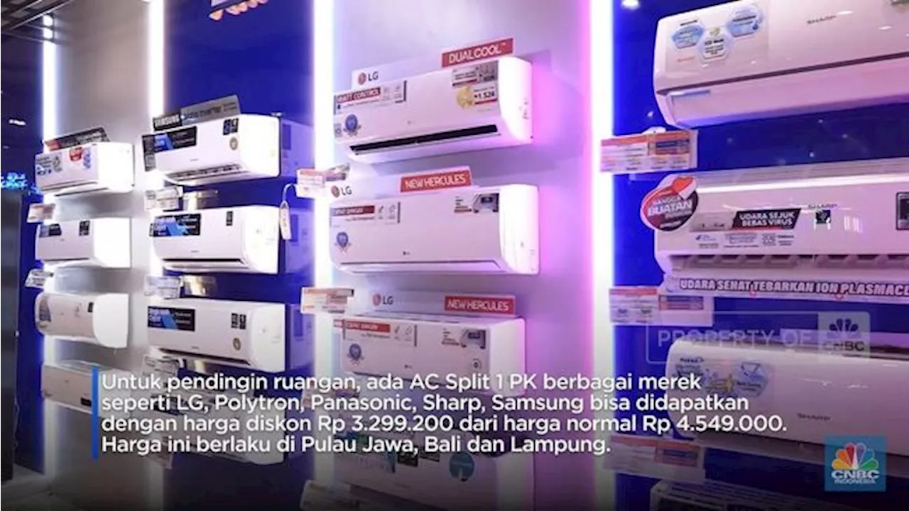 Gokil! Transmart Jual AC 1 PK Cuma Rp 3,2 Juta Plus Gratis Instalasi