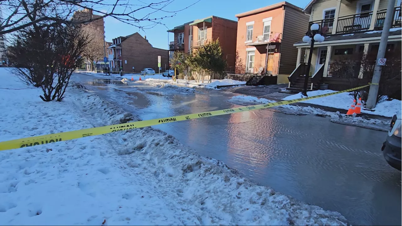 Broken watermain floods part of York St. in ByWard Market