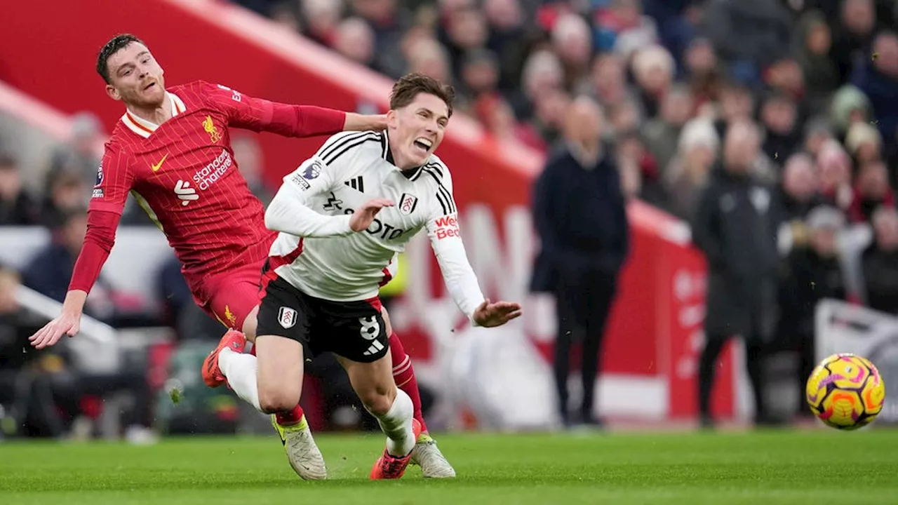 Robertson olyckskorp när Liverpool tappade poäng