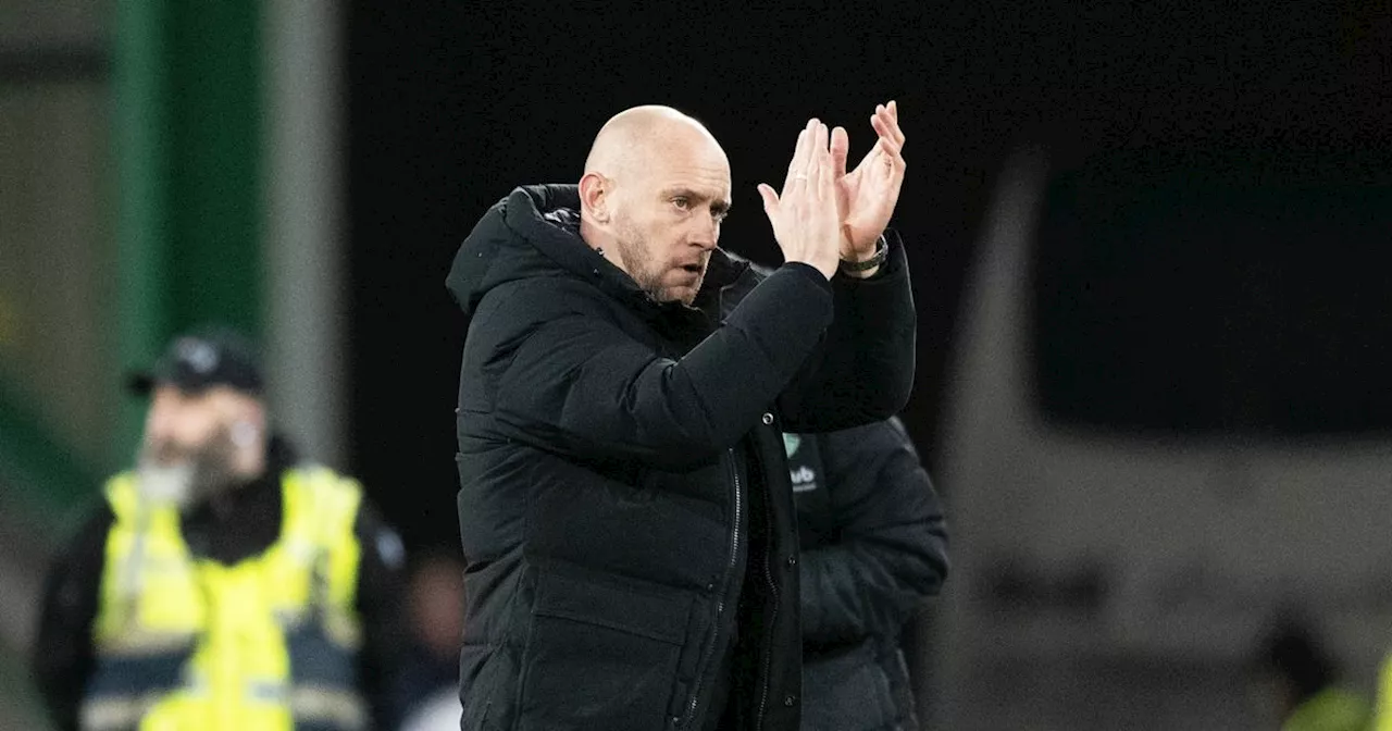 David Gray insists Hibs can't look back after finally leaping off bottom spot