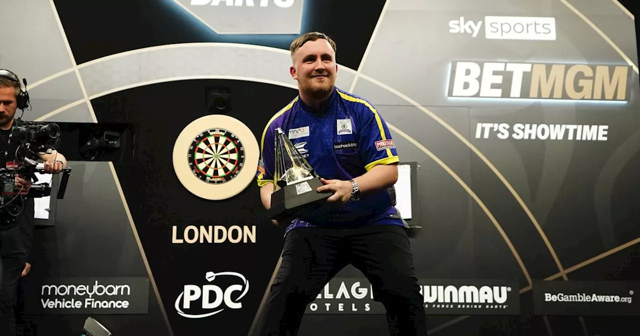 Luke Littler warned 'don't let the money get to your head' by darts icon