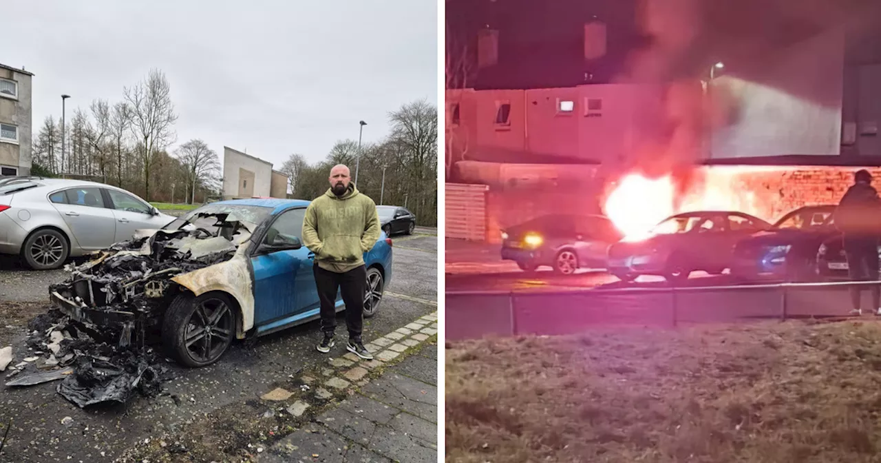 Mystery as BMW 'bursts into flames' and fire service 'rules out foul play'