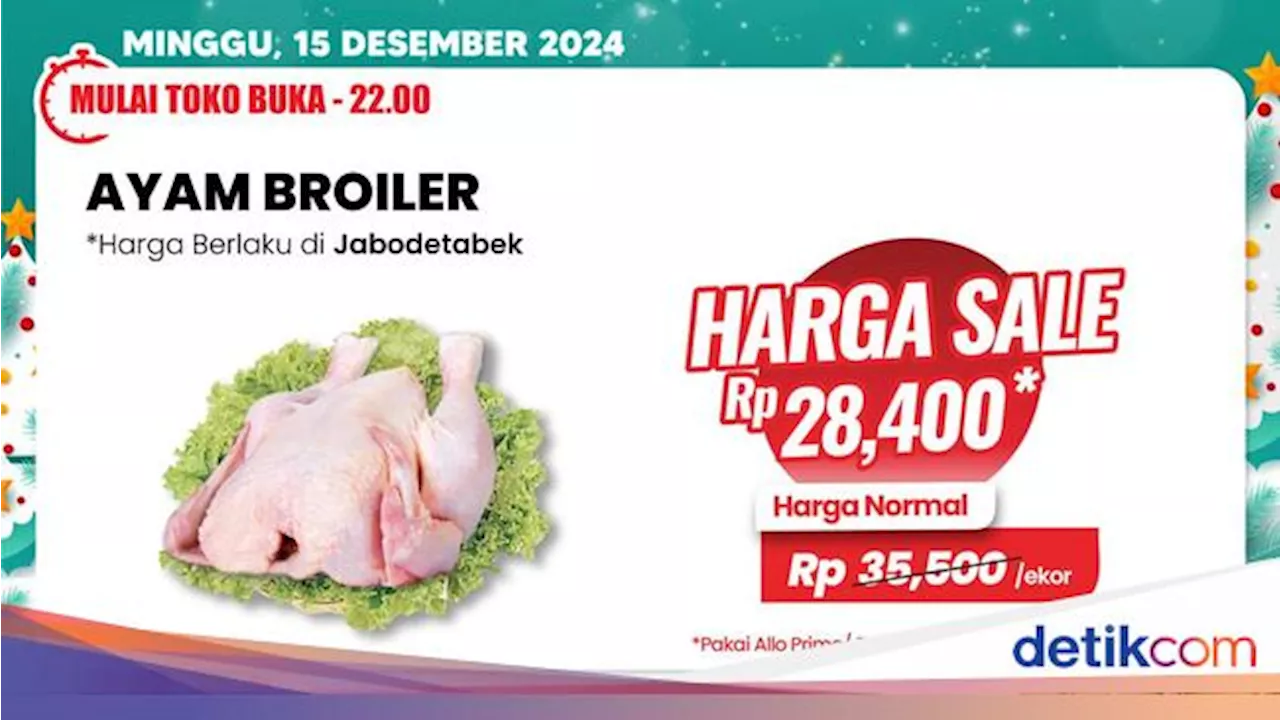 Ayam Broiler Murah Meriah di Transmart Full Day Sale