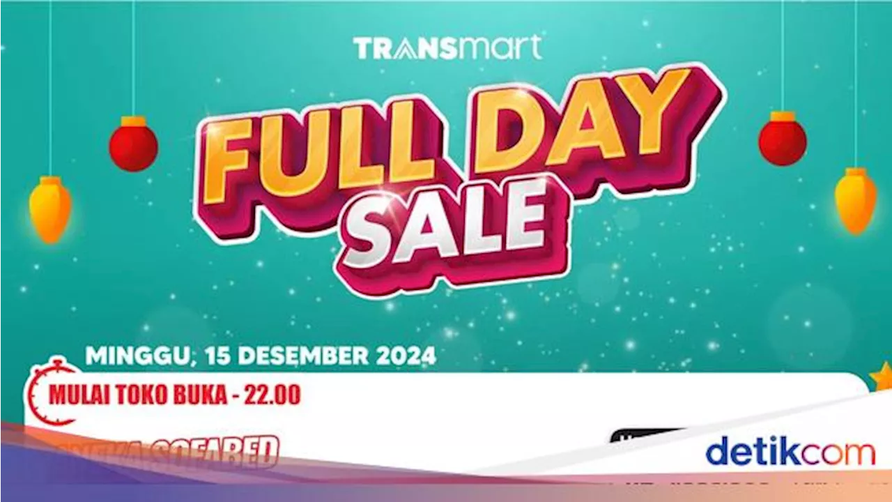 Banjir Diskon Transmart Full Day Sale, Sofabed Cuma Rp 700 Ribuan!