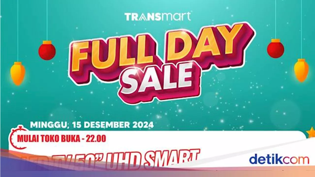 Banjir Promo di Transmart, TV LED 65 Inch Diskon Hampir Rp 4 Juta!