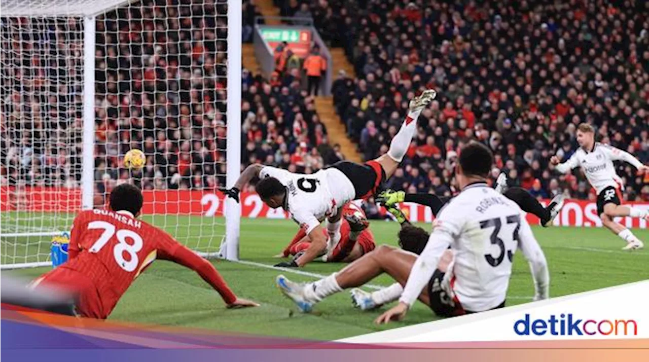 Liverpool Vs Fulham: 10 Pemain Si Merah Tertahan 2-2