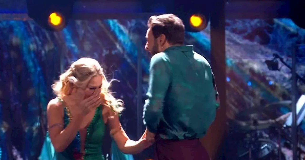 BBC Strictly Come Dancing Vito Coppola suffers wardrobe malfunction as Tess Daly pleads 'oh goodness'