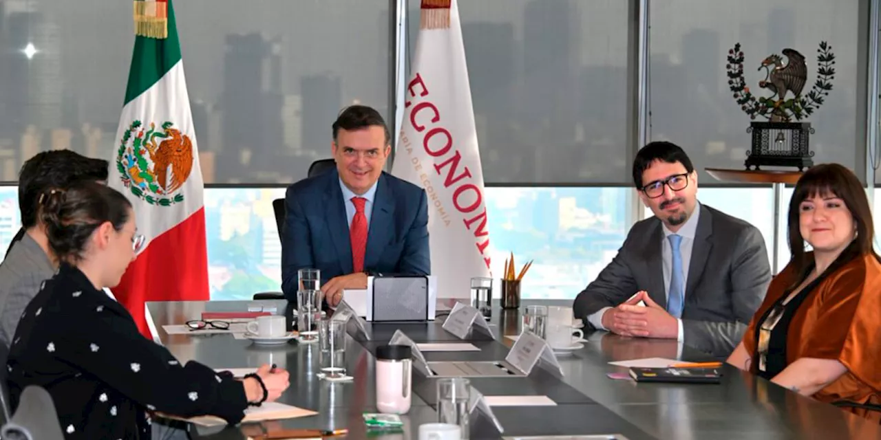 Marcelo Ebrard conversó con Ted Sarandos, CEO de Netflix