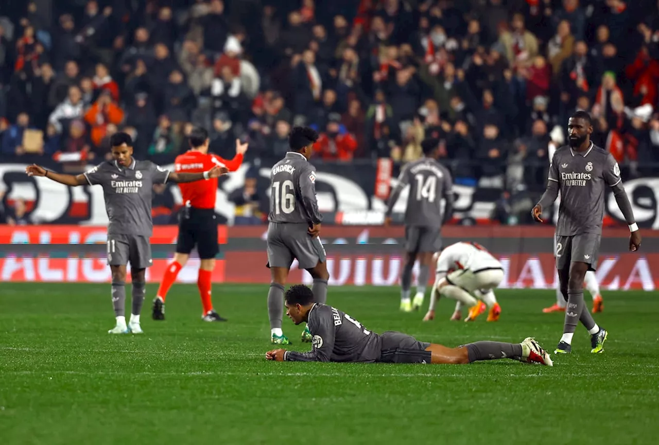 El Rayo corta el paso al Madrid en Vallecas