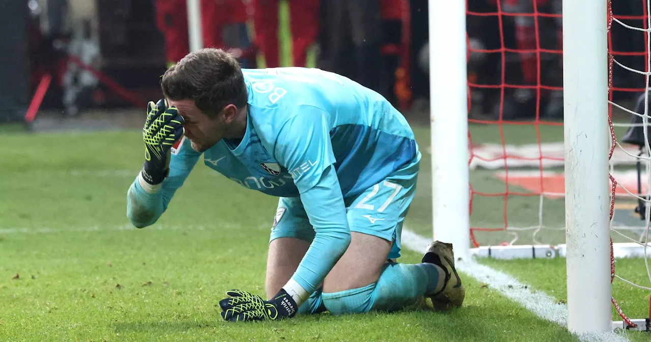 Eklat in Berlin: Union-Fan trifft Bochum-Torwart Patrick Drewes mit Feuerzeug - Partie endet mit Standfußball