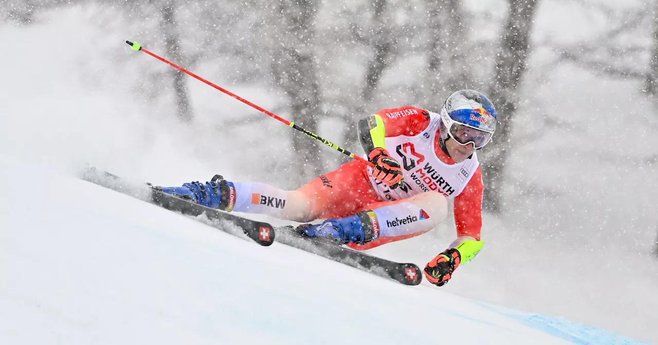 Val d'Isère: Marco Odermatt führt Riesenslalom bei engem Rennen an der Spitze an - Sorge nach Sturz von Clément Noel