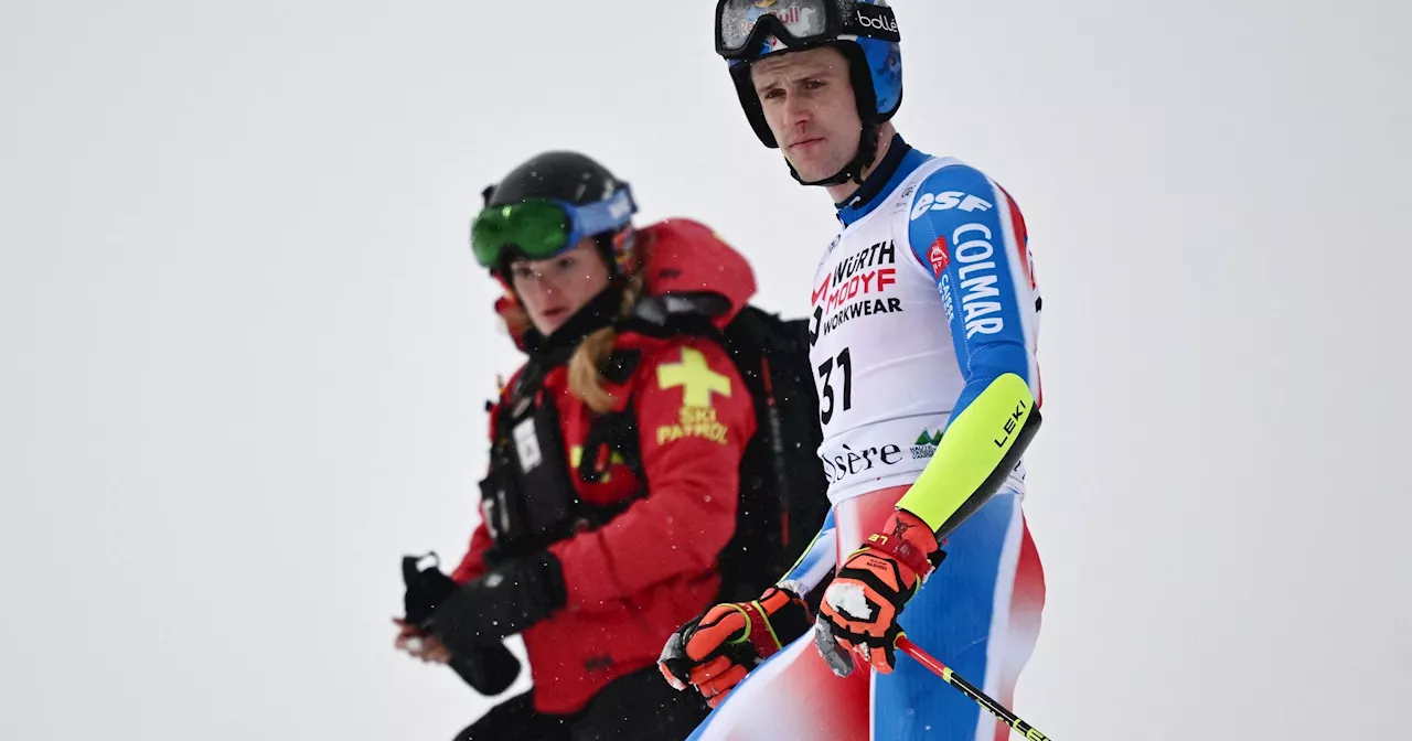 Pas de fracture pour Clément Noël, victime d'une lourde chute à Val d'Isère