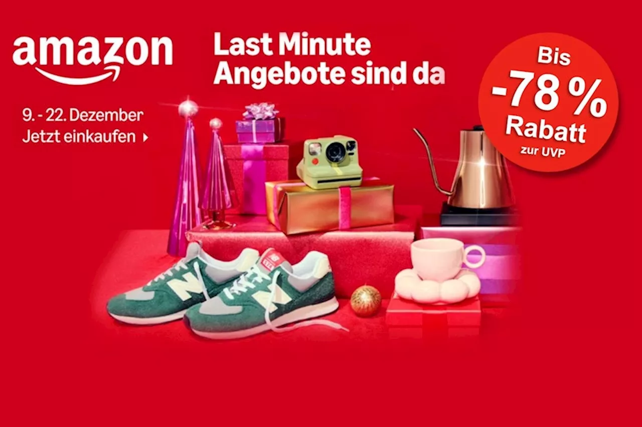 Mega Last Minute Angebote bei Amazon: Besorge jetzt noch Weihnachtsgeschenke mit Rabatt von Marken wie