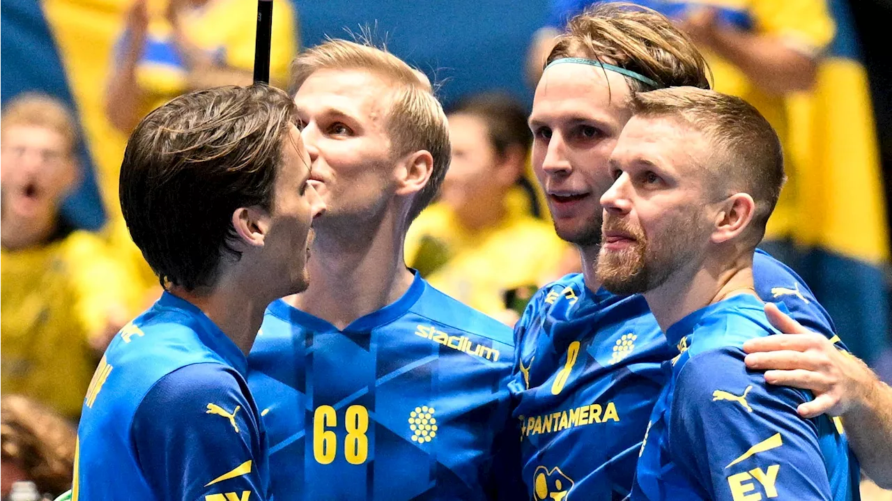 Sverige klart för VM-final i innebandy