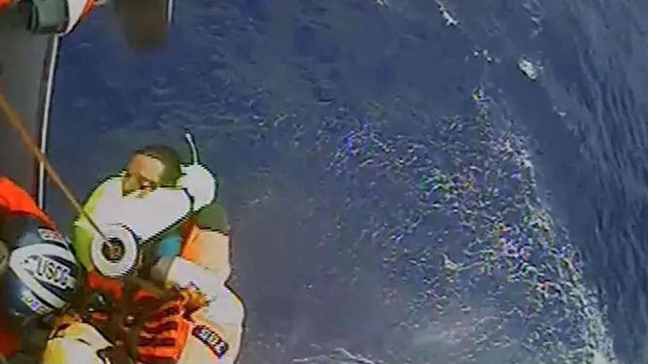 Coast Guard rescues 3 people abandoning ship 150 miles off North Carolina coast