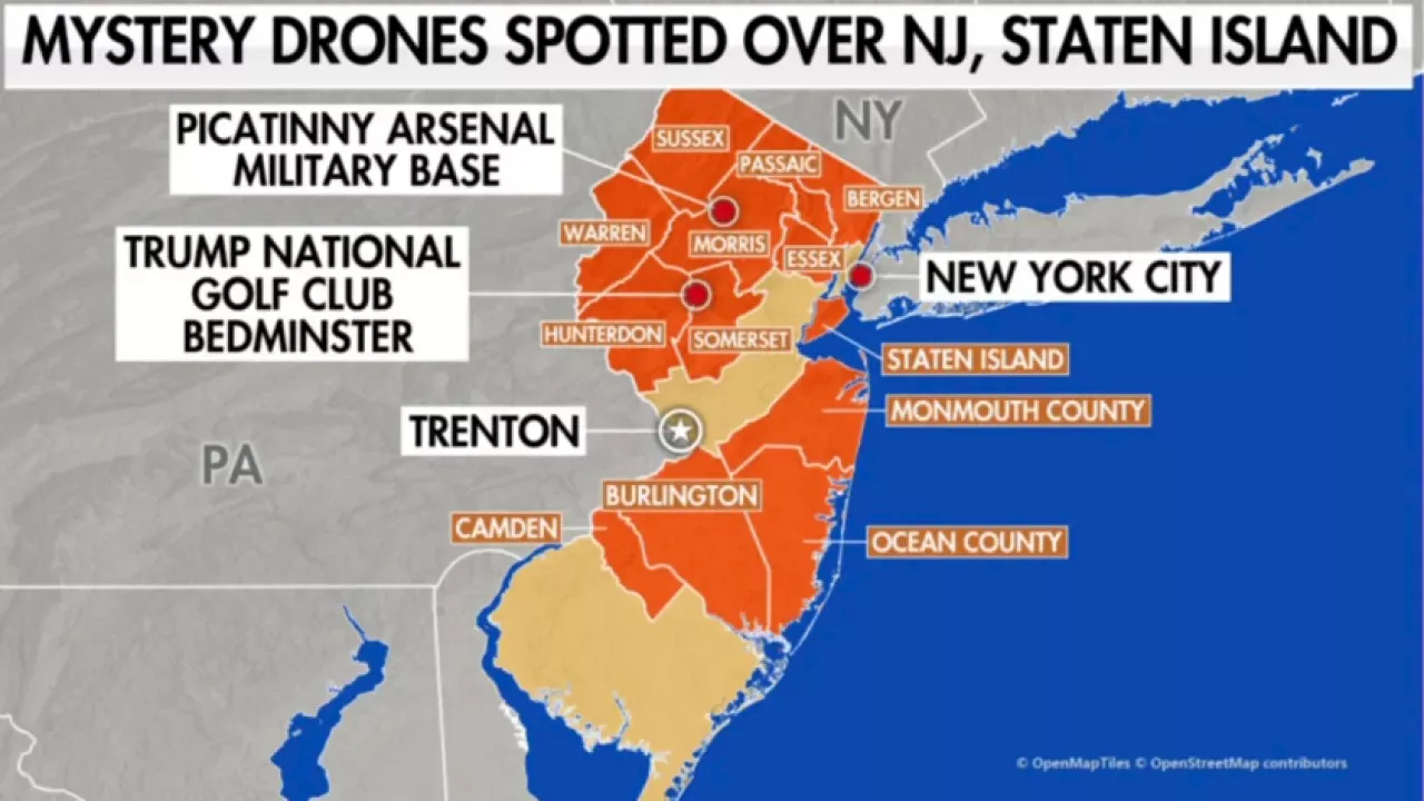 Experts dismiss 'unfounded' drone panic as sightings reported in New Jersey, New York and elsewhere