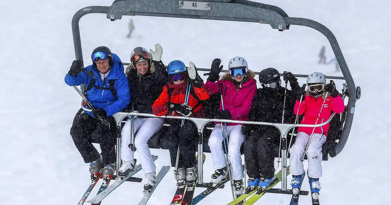 Philippe et Mathilde de Belgique : découvrez leur station de ski préférée en famille