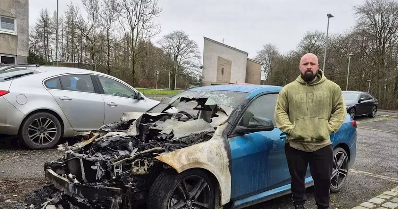 Cumbernauld BMW 'fireball' after car bursts into flames 'without any warning'