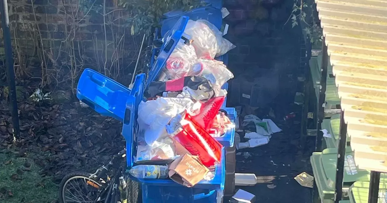 Glasgow residents will be 'drowning in litter' after festive bin collection gap