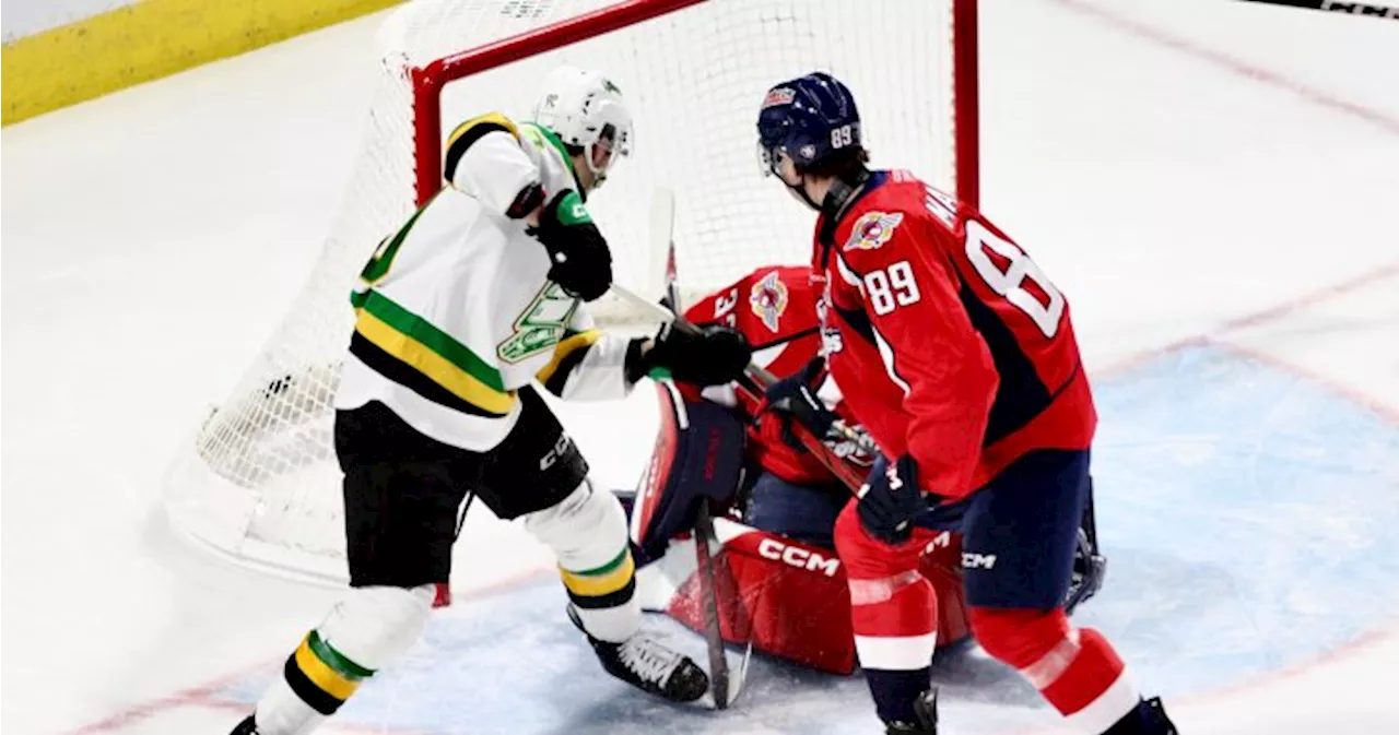 London Knights double up Windsor Spitfires in first of home-and-home between the teams