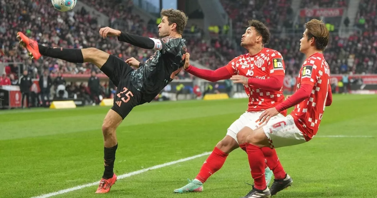 Kompanys Bayern kassieren in Mainz erste Bundesliga-Pleite