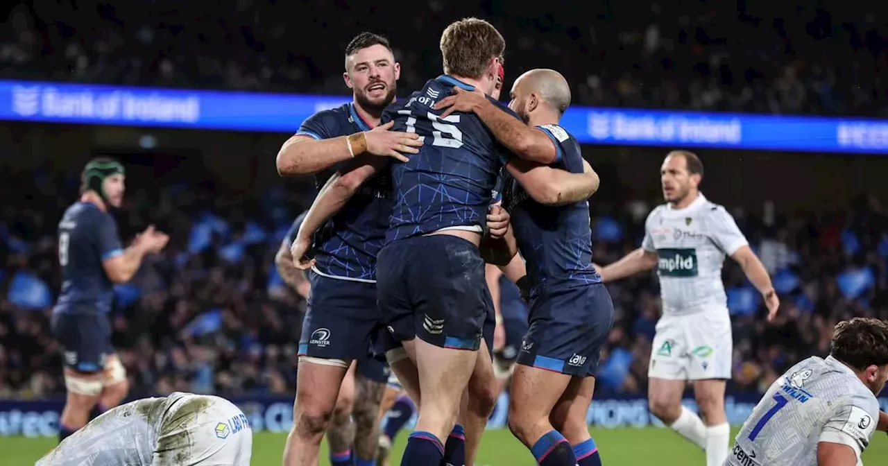 Leinster 15-7 Clermont score recap and result from the Champions Cup clash