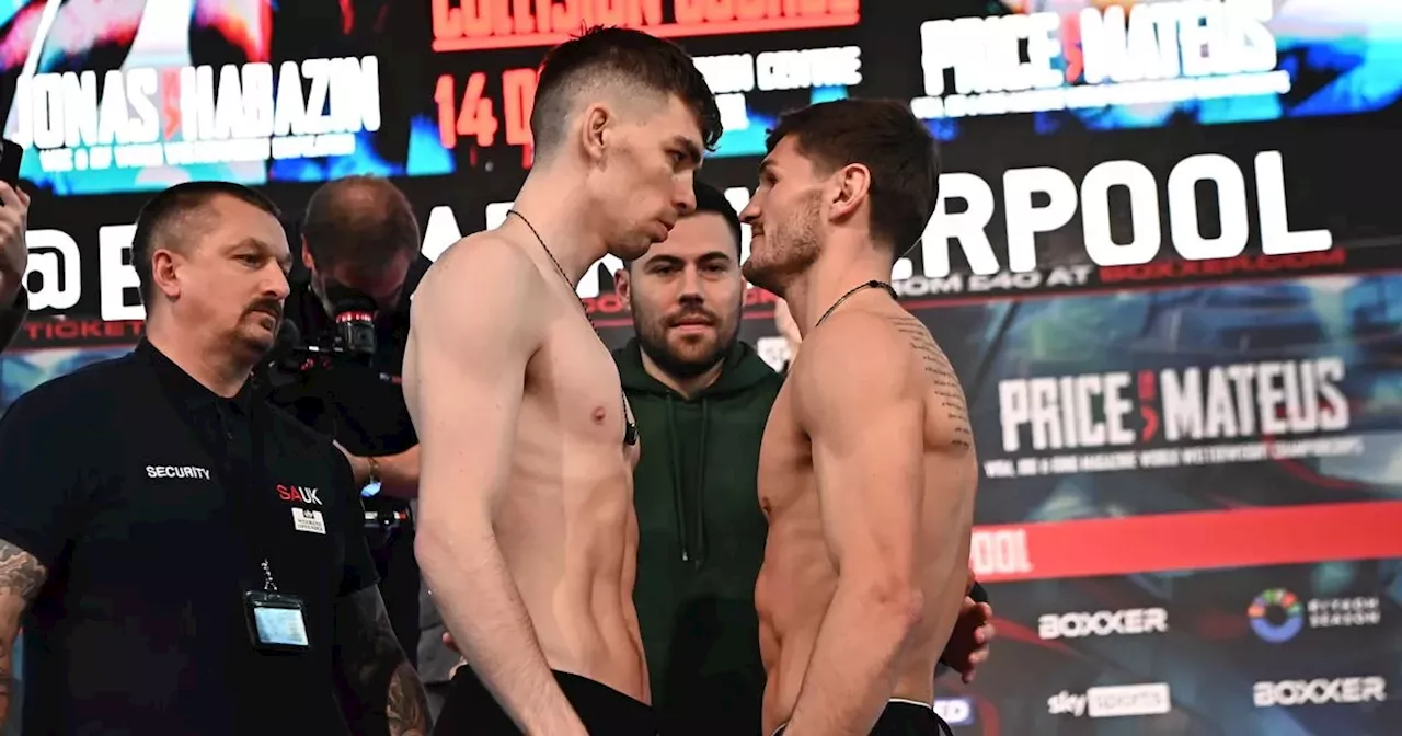 What time and TV channel is Stevie McKenna v Lee Cutler on tonight?