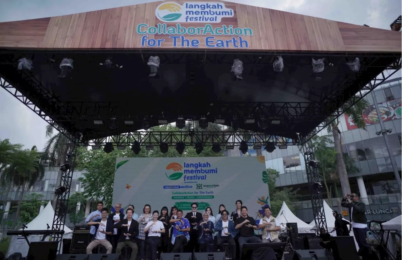 Blibli Bersama Ecoxyztem Menggelar Langkah Membumi Festival 2024