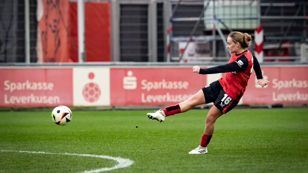 Frauen-Bundesliga: Leverkusen setzt sich von Freiburg ab