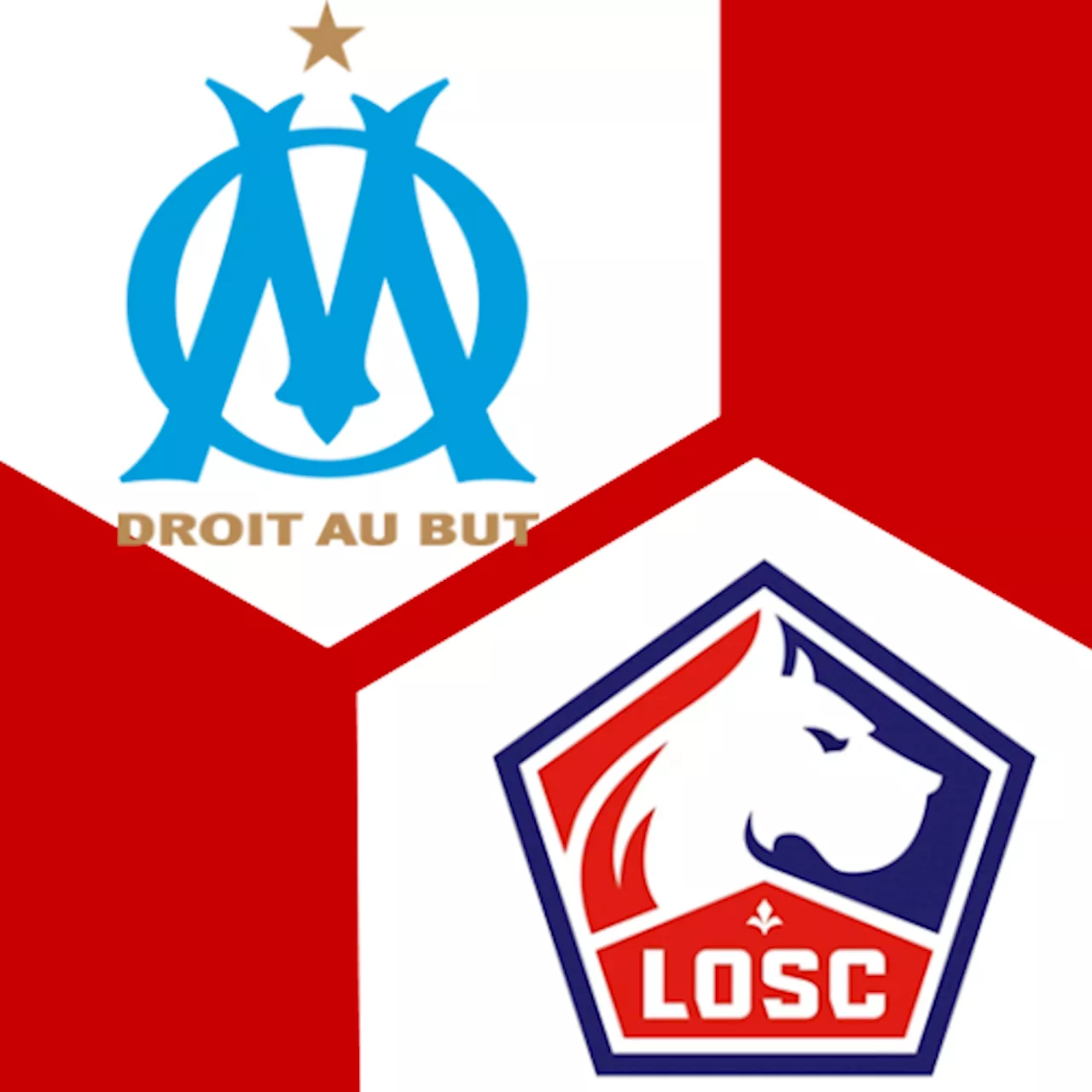 Olympique Marseille - Lille OSC : | 15. Spieltag