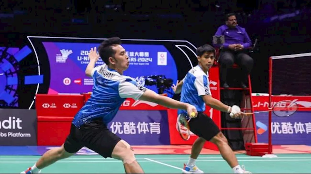 Hasil BWF World Tour Finals 2024: Sabar/Reza Kandas, Ganda Putra Tak Ada Wakil di Final