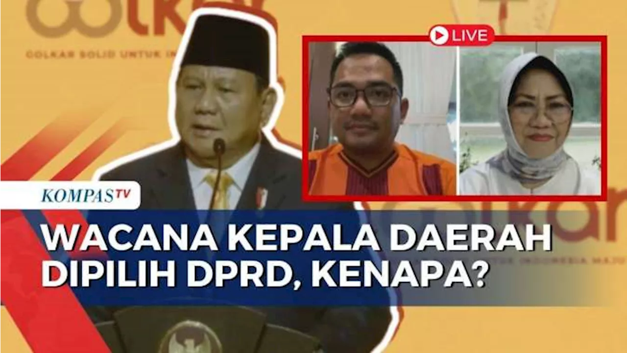 Kata Komisi II DPR dan Pengamat BRIN soal Wacana Presiden Ubah Sistem Pilkada Langsung