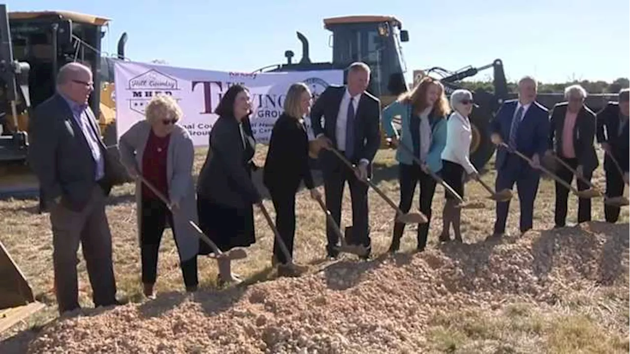 Groundbreaking ceremony held for new Comal County mental health facility