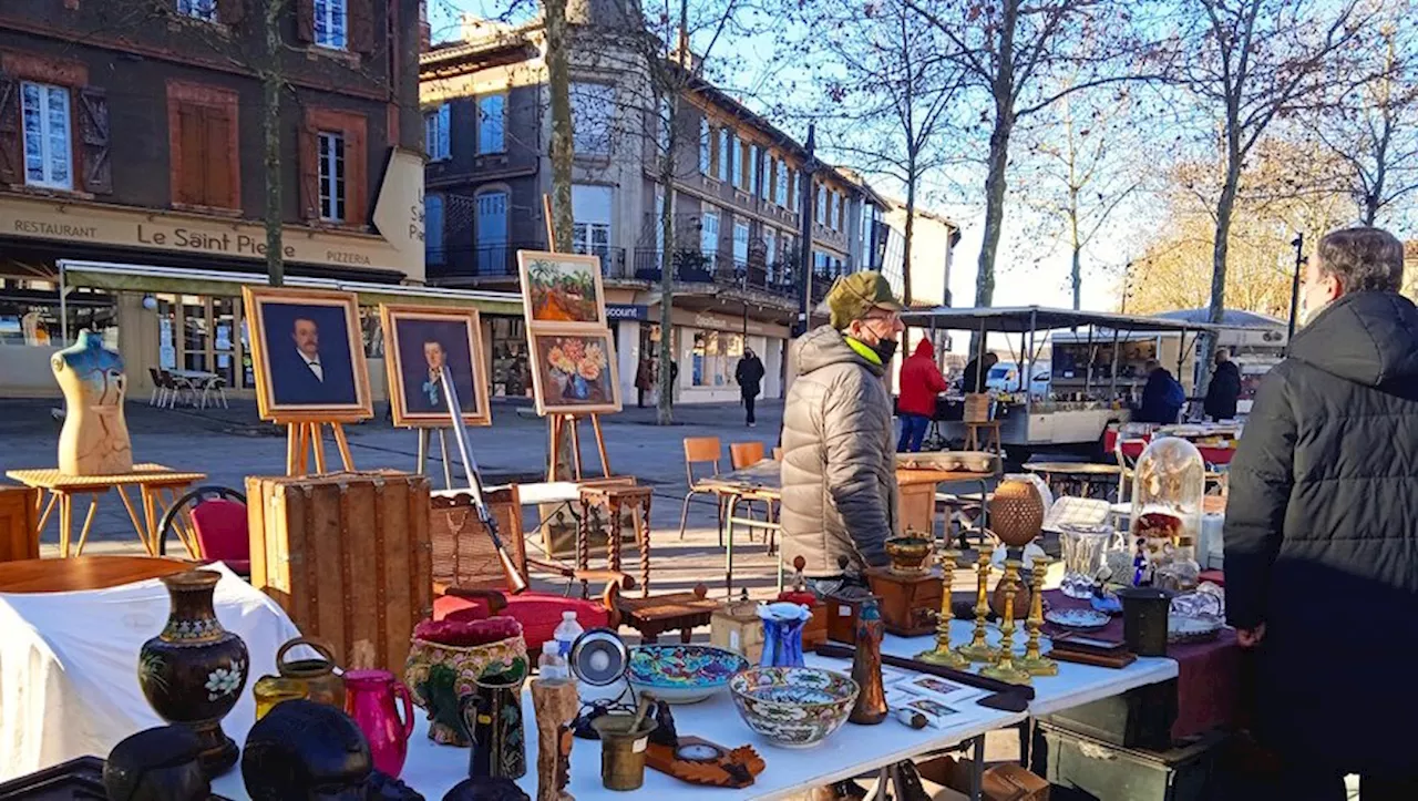 Gaillac : la Brocante de Noël revient en force