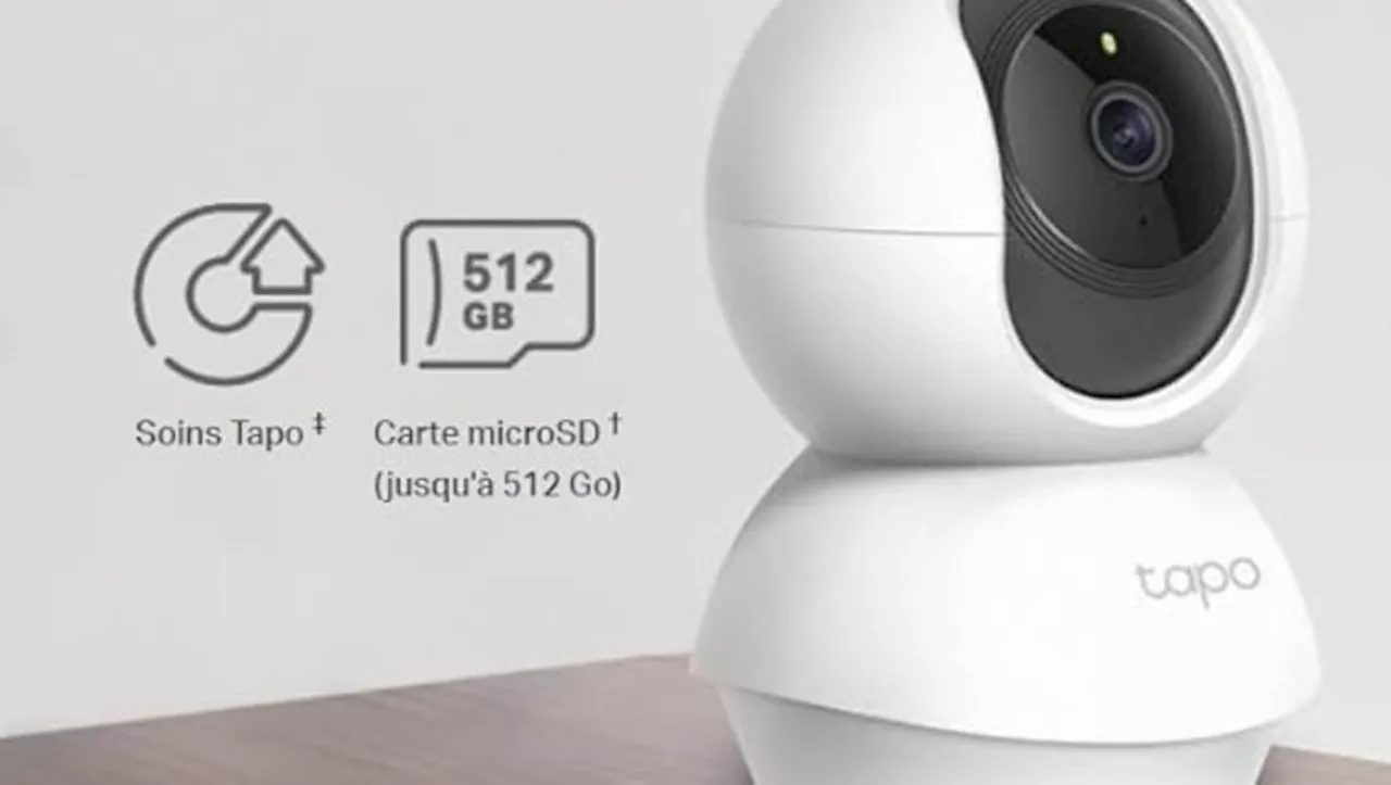 Surveillez votre domicile à distance avec cette caméra de surveillance Tapo à