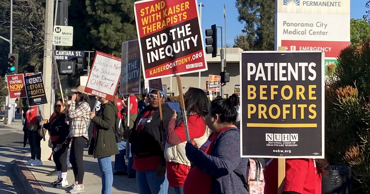 Kaiser mental health worker strike nears two months; no bargaining sessions scheduled