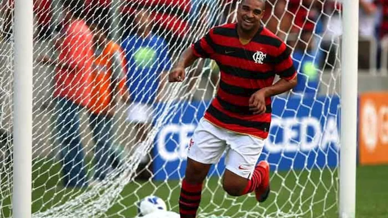 Adriano Imperador: carreira foi marcada por muitos gols e declínio precoce